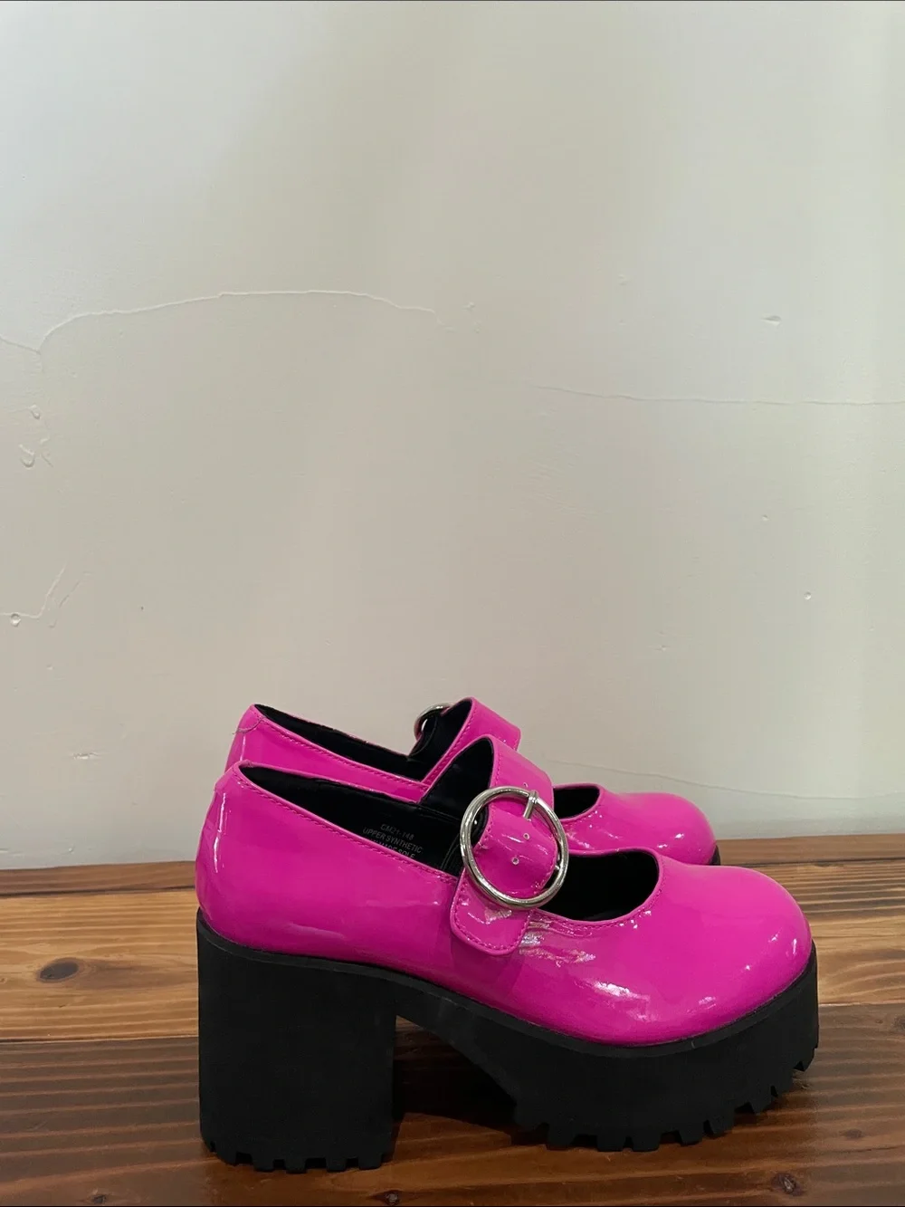 Current Mood Dolls Kill Candy Damnation  Platform Mary Janes Size 6M